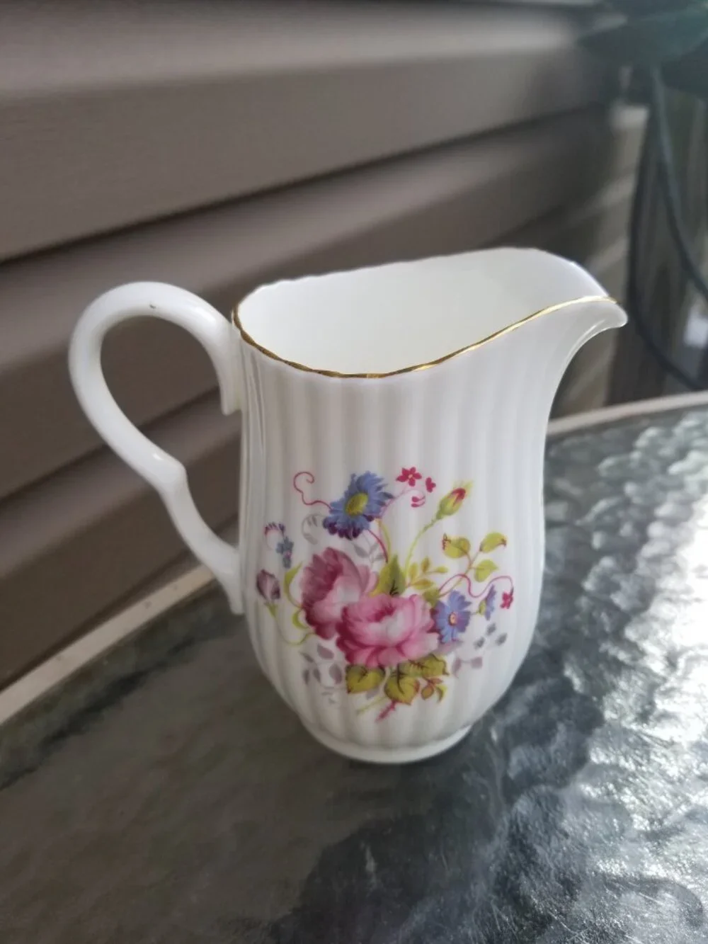 Coalport Shrewsbury Jug & Mini Open Sugar Bowl